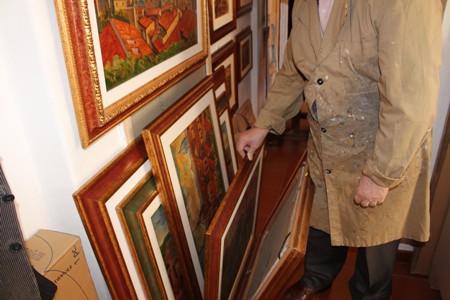 Vittorio Paradisi, opere in studio